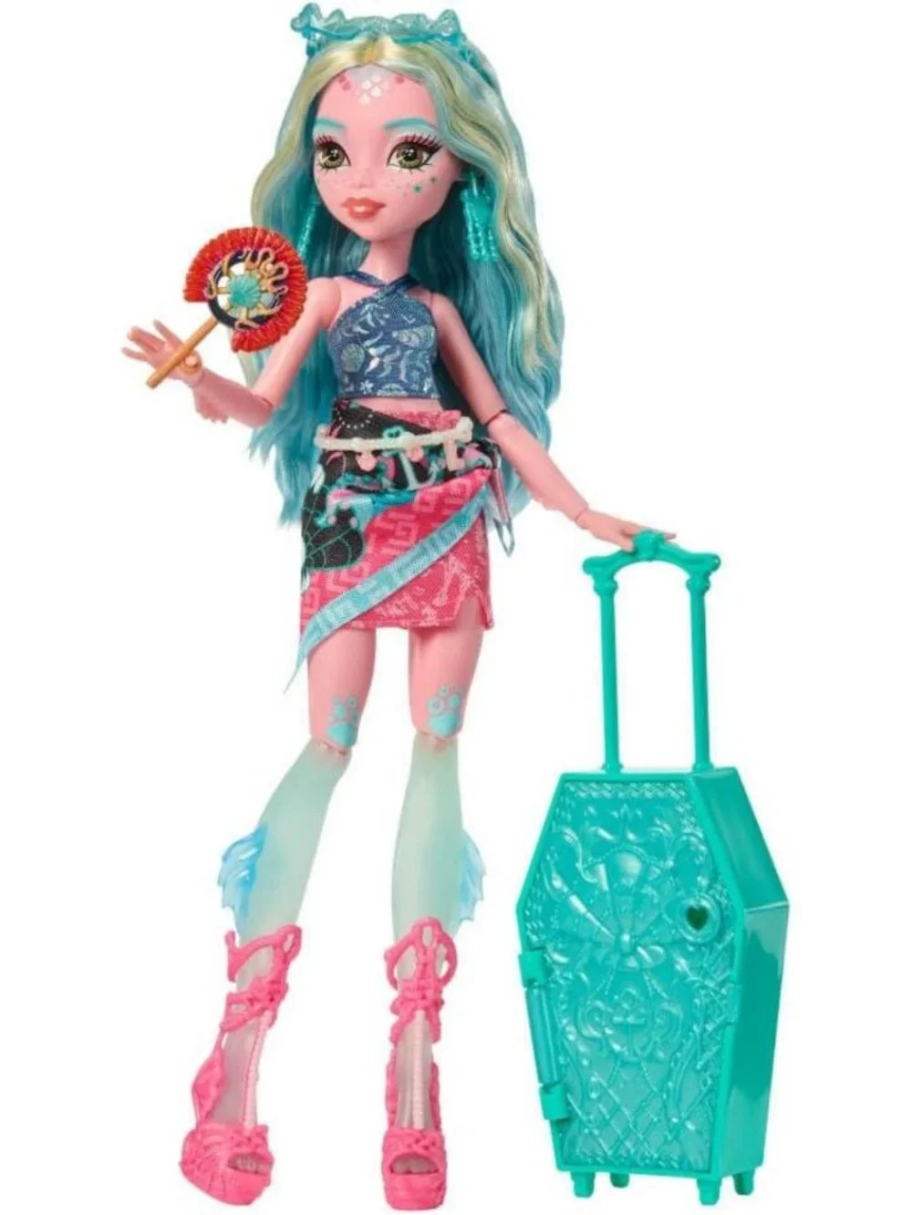 Skulltimate Secrets Lagoona Blue Doll - Monster High Collectible, Fun Playtime